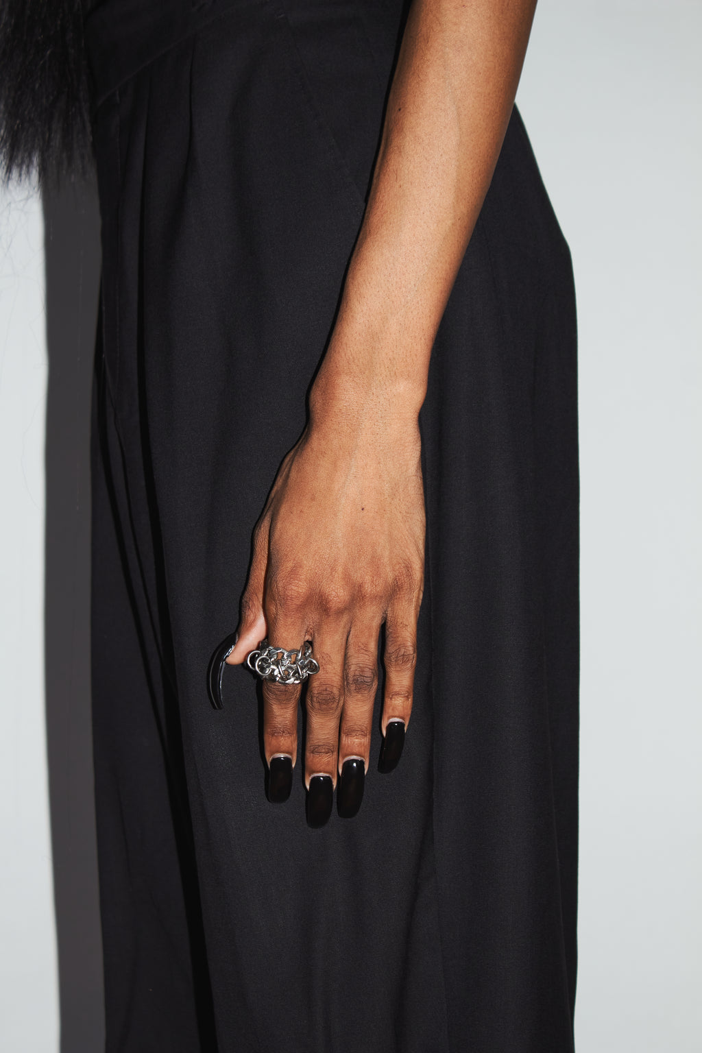 Stacked Chain Mail Ring | Stacked Mail Ring | Maŕa Peralta Studio