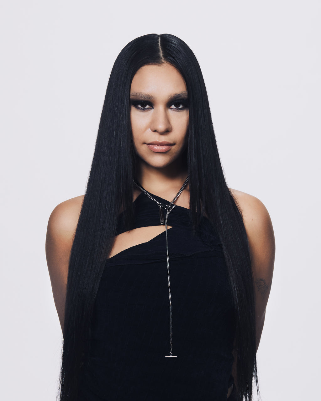 Necklace Curb Chain | Cable Chains Necklace | Maŕa Peralta Studio