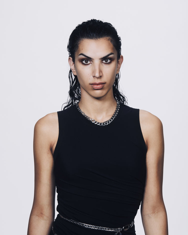 Curb Chain Link Necklace | Chain Link Necklace | Maŕa Peralta Studio