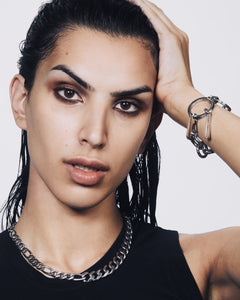 Curb Chain Link Necklace | Chain Link Necklace | Maŕa Peralta Studio