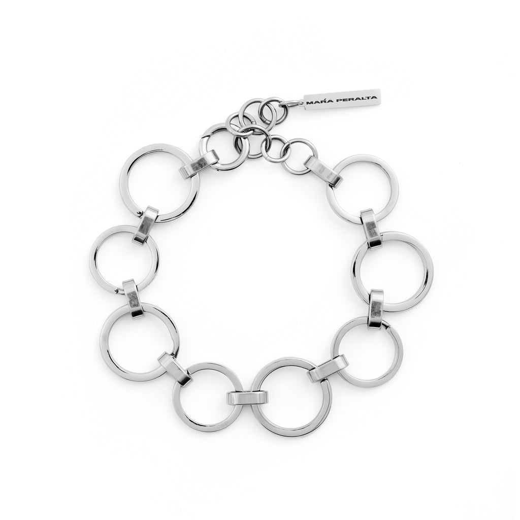 Circle Choker Necklace | Open Round Circle Choker|Maŕa Peralta Studio