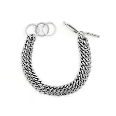 Curb Chain Necklace | Choker Silver Necklace | Maŕa Peralta Studio